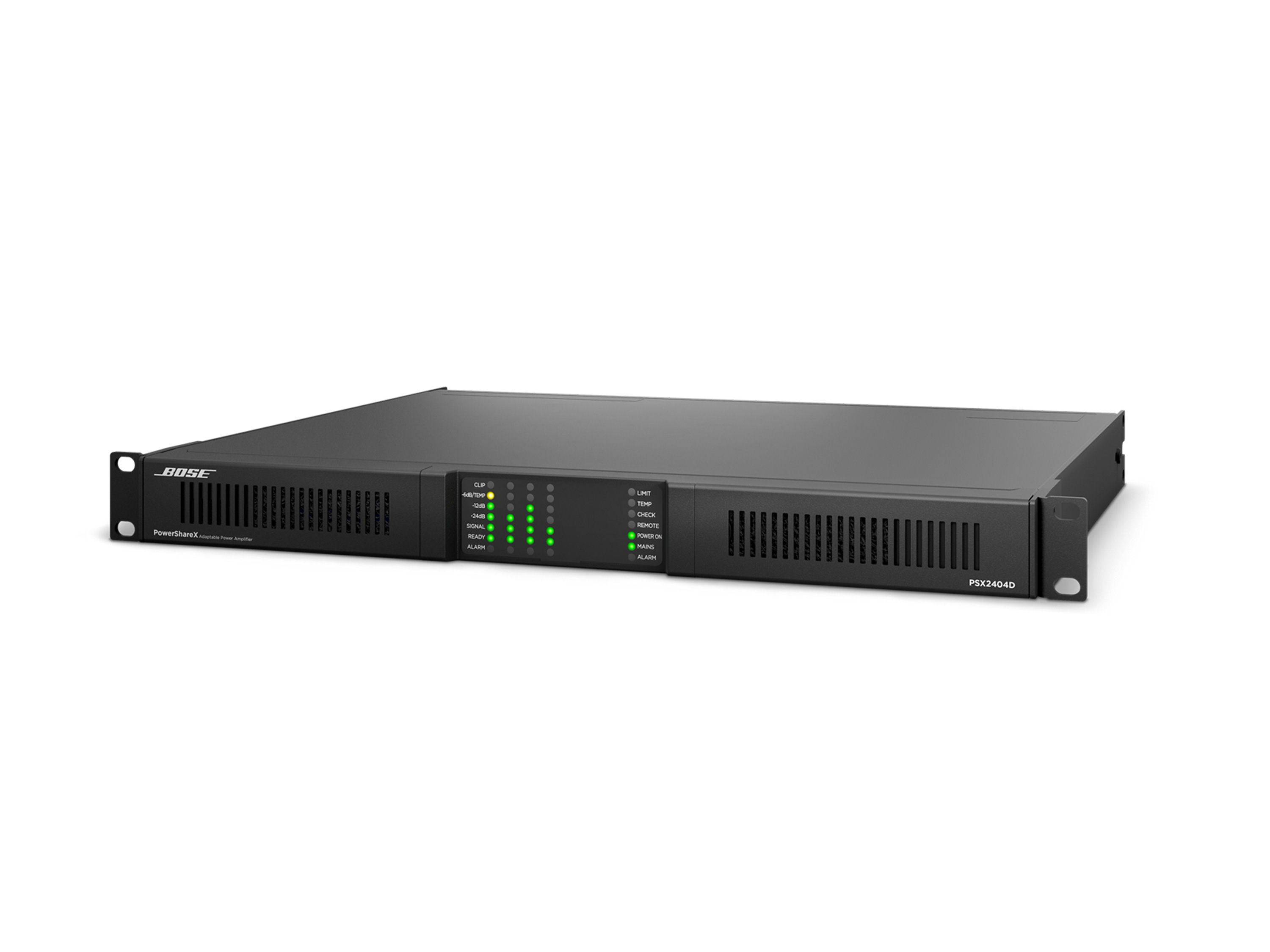 BOSE PSX2404D 自適應四通道功率放大器-側視圖